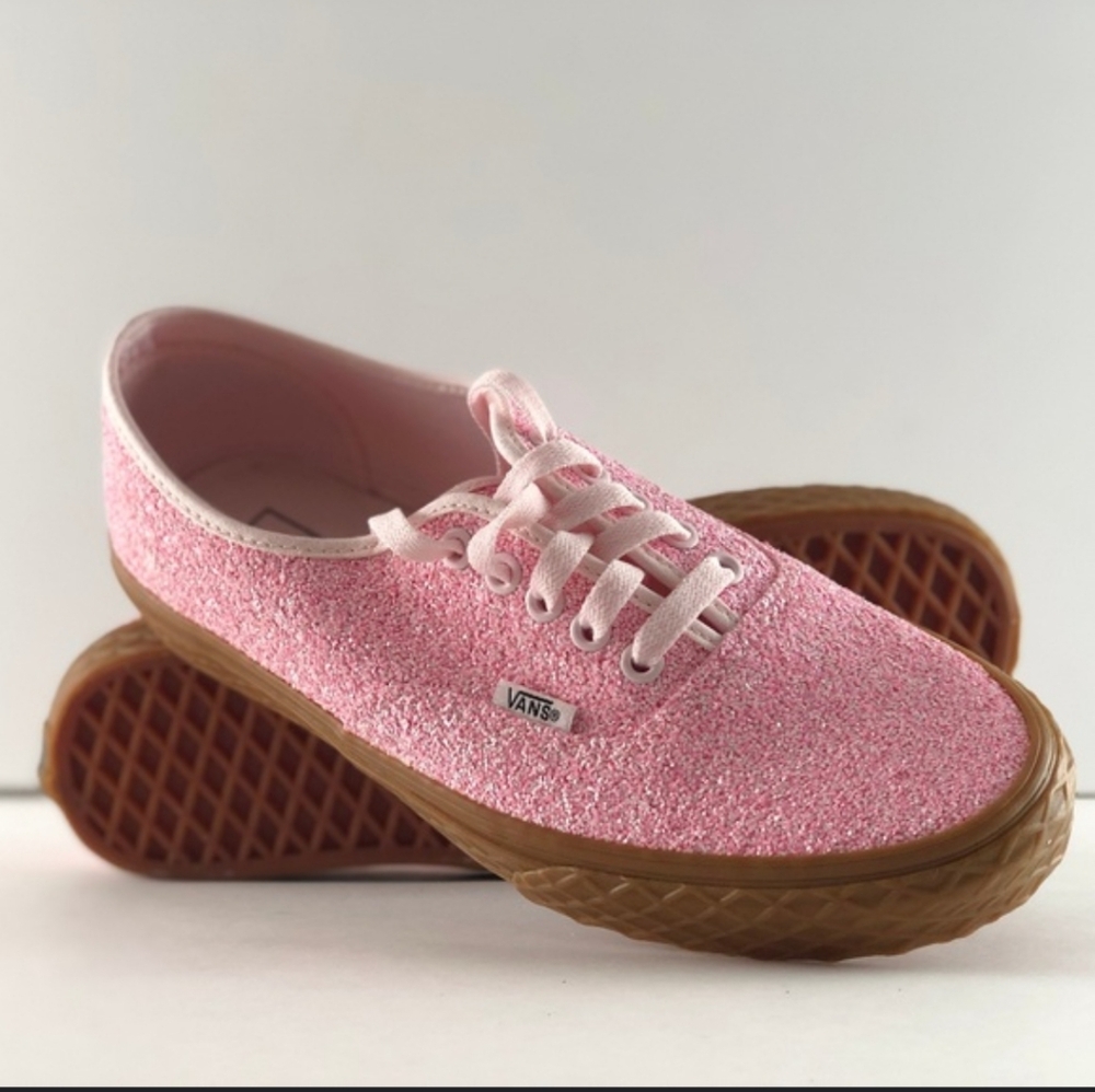 NEW Vans Ice Cream Cone glitter pink sparkle gum bottom 5